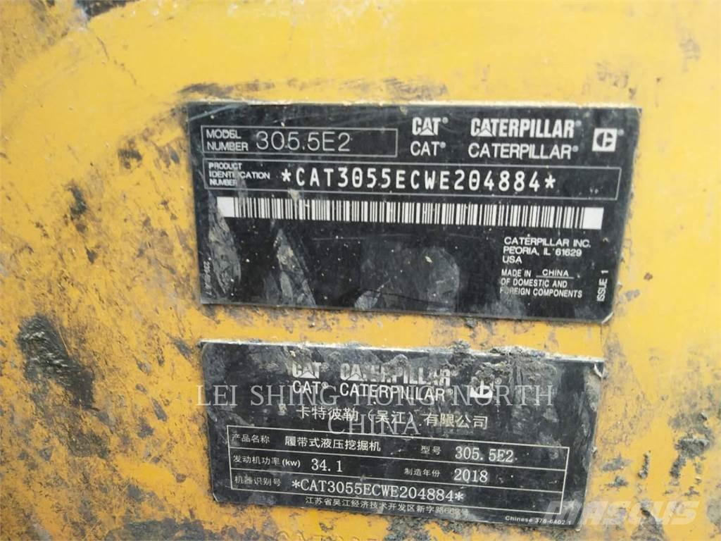 CAT 305.5E2 Roomikekskavaatorid