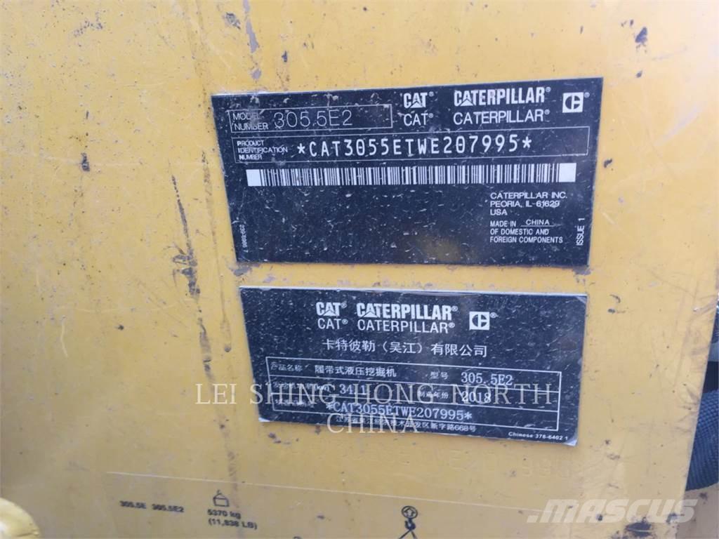 CAT 305.5E2 Roomikekskavaatorid
