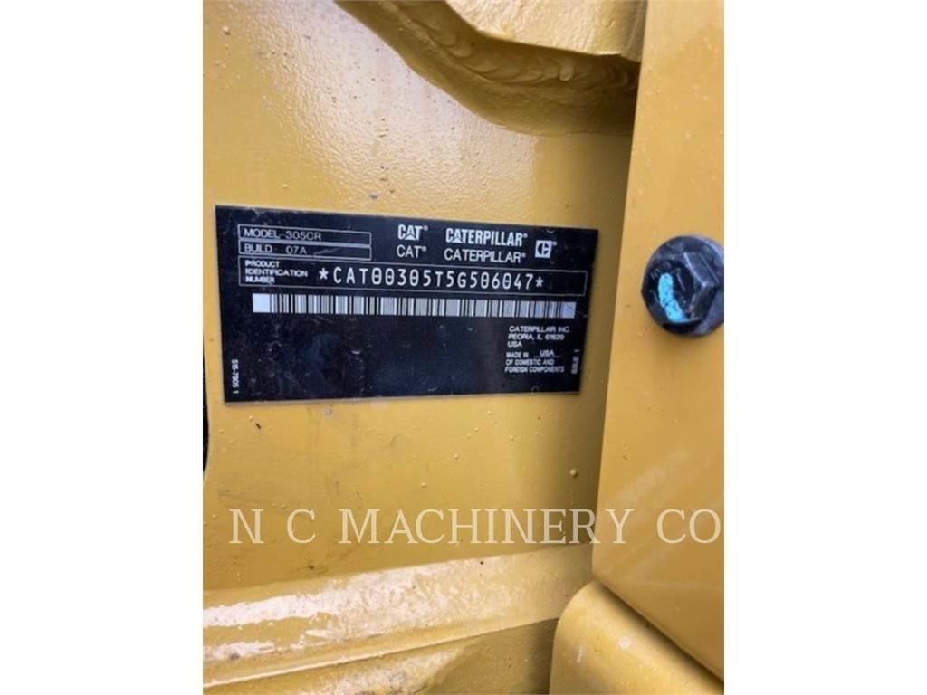 CAT 305 CRCB Roomikekskavaatorid