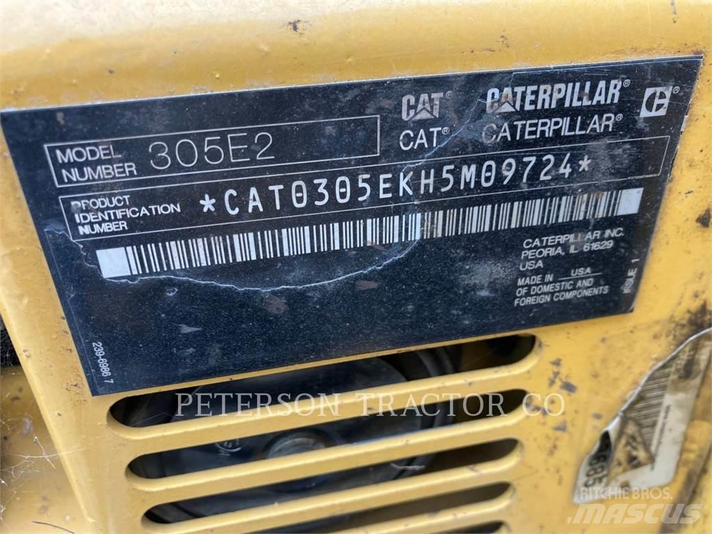 CAT 305E2 Roomikekskavaatorid