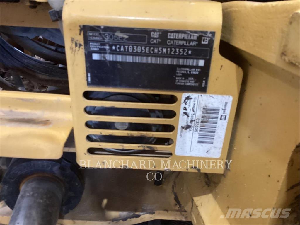 CAT 305E2 Roomikekskavaatorid