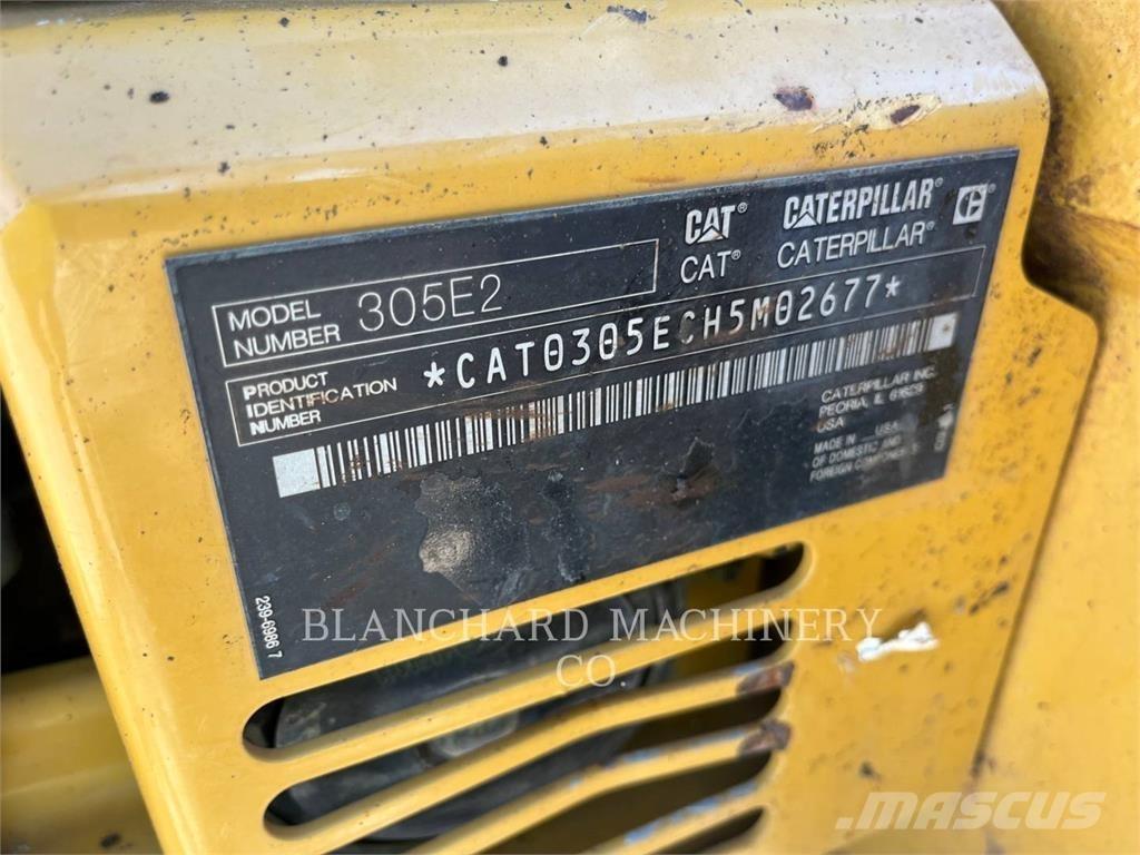 CAT 305E2CR Roomikekskavaatorid