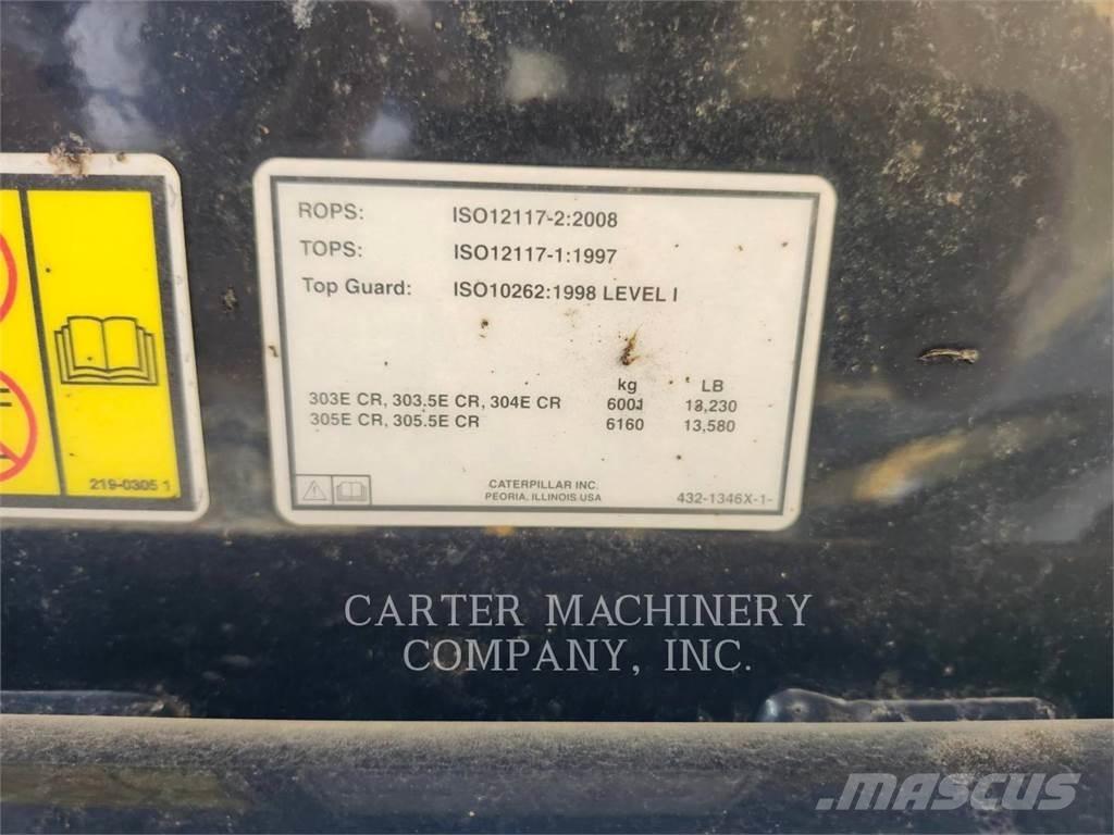 CAT 305ECR Roomikekskavaatorid