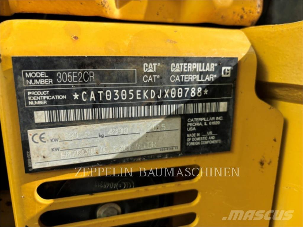 CAT 305ECR Roomikekskavaatorid