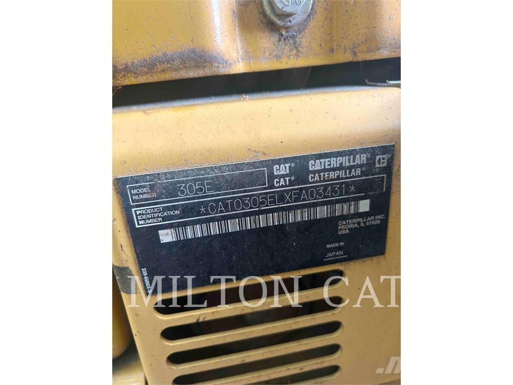 CAT 305ECR Roomikekskavaatorid
