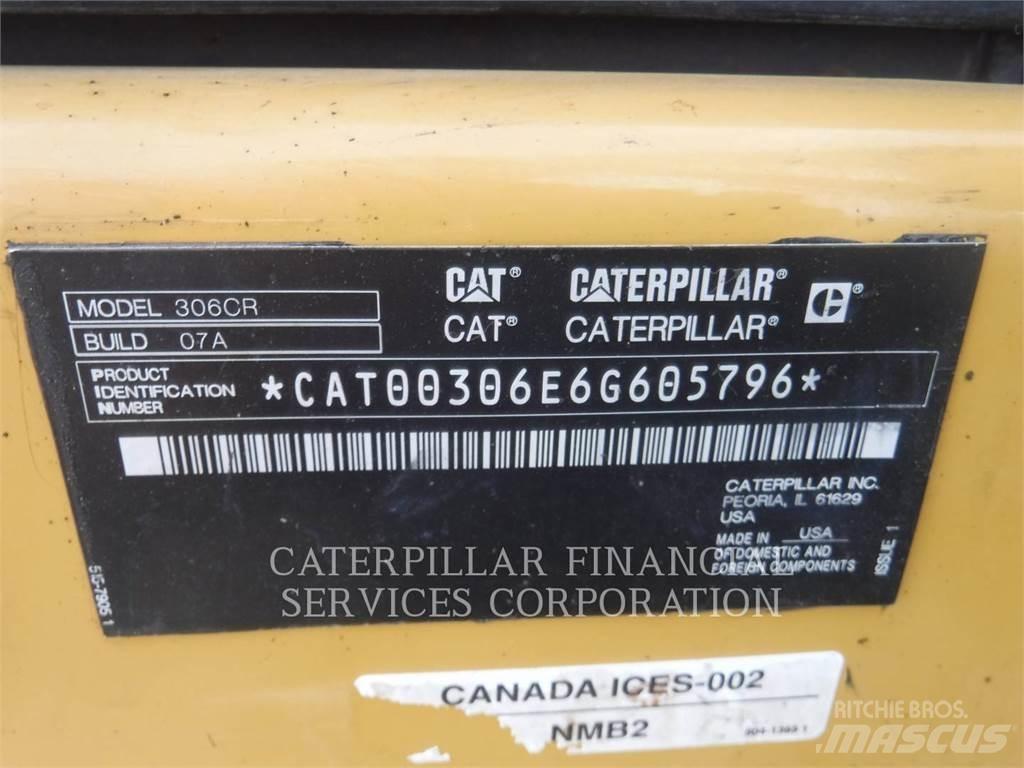 CAT 306-07CR Roomikekskavaatorid