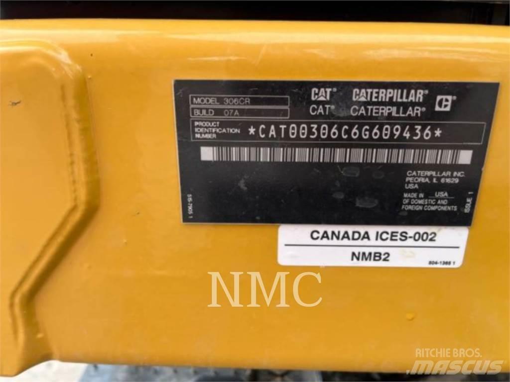 CAT 306-07CR Roomikekskavaatorid