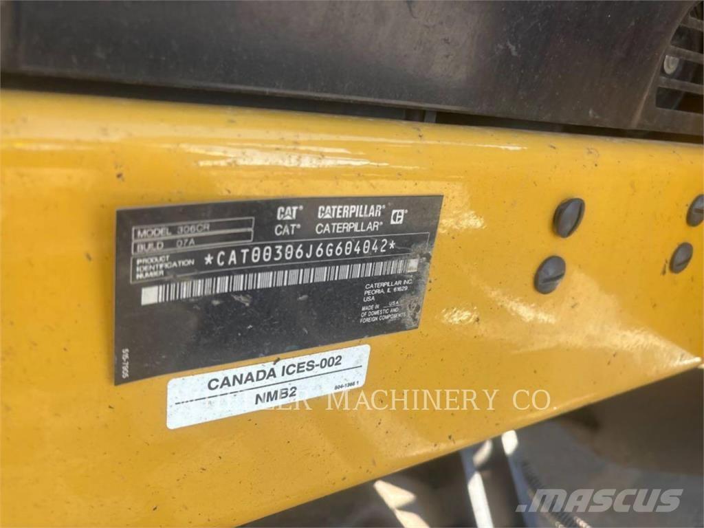 CAT 306 C3 TH Roomikekskavaatorid