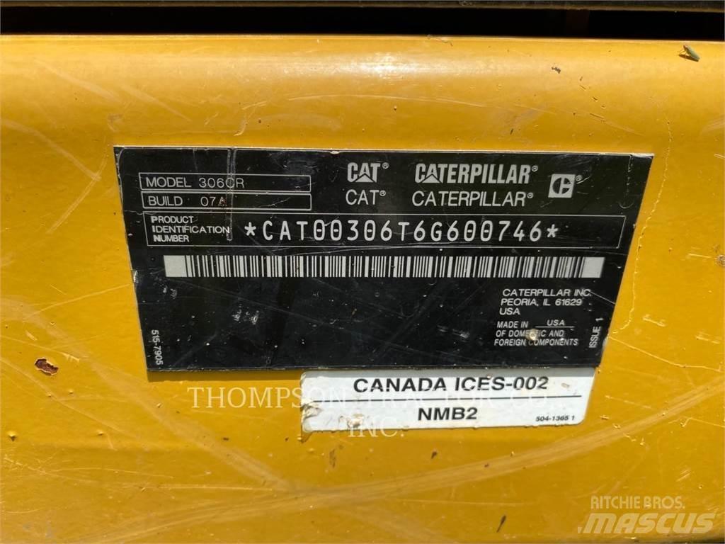 CAT 306CR Roomikekskavaatorid