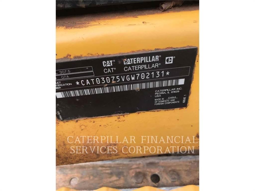 CAT 307.5-07 Roomikekskavaatorid