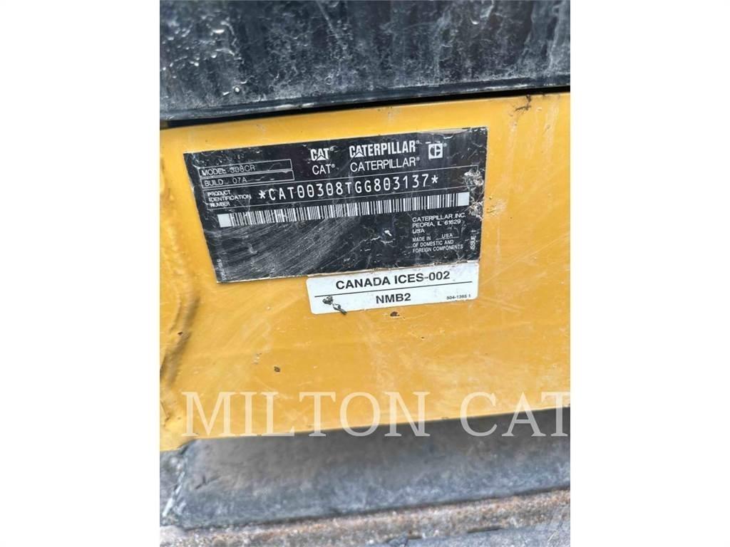 CAT 308 Roomikekskavaatorid