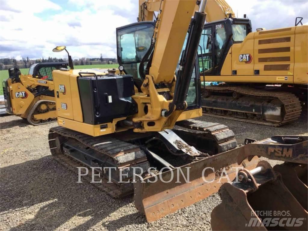 CAT 308 Roomikekskavaatorid