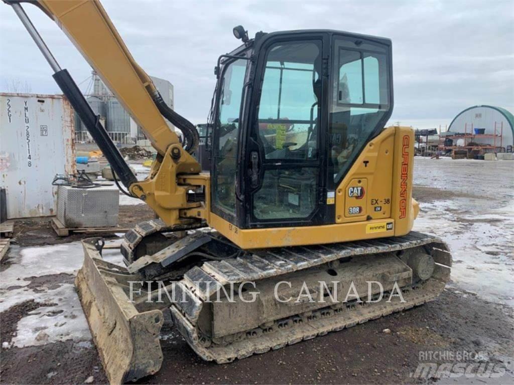 CAT 308-07 Roomikekskavaatorid