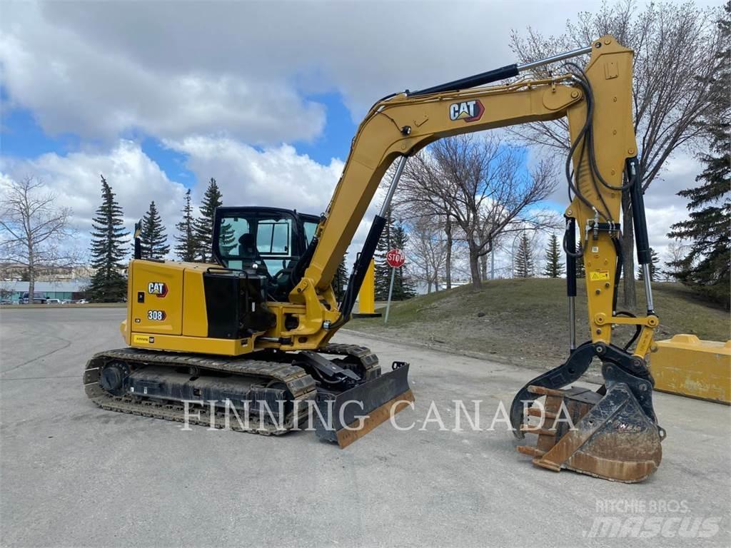 CAT 308-07 Roomikekskavaatorid