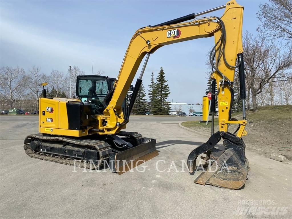 CAT 308-07 Roomikekskavaatorid