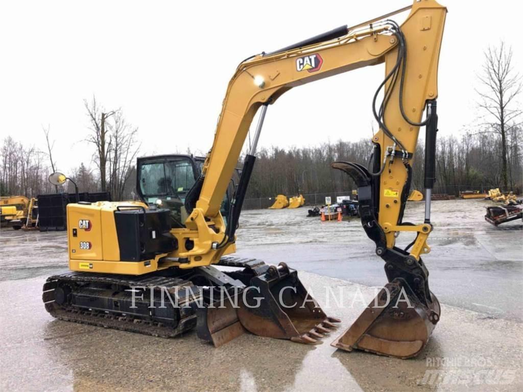 CAT 308-07 Roomikekskavaatorid