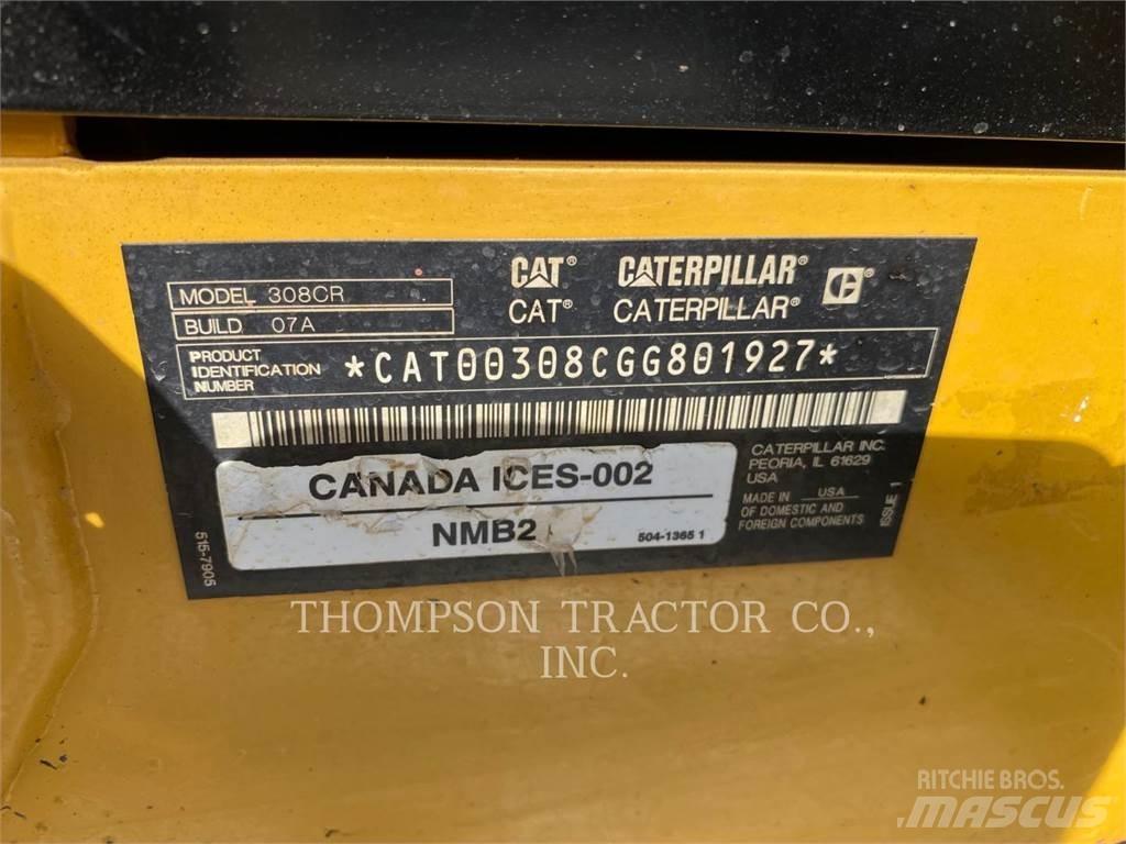 CAT 308CR Roomikekskavaatorid