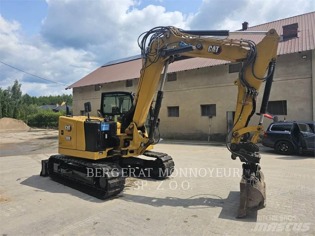 CAT 308CR Roomikekskavaatorid