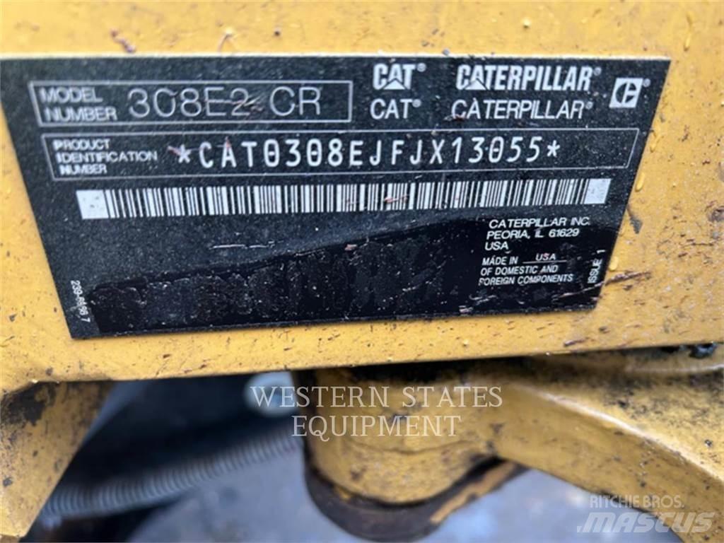CAT 308E2 Roomikekskavaatorid