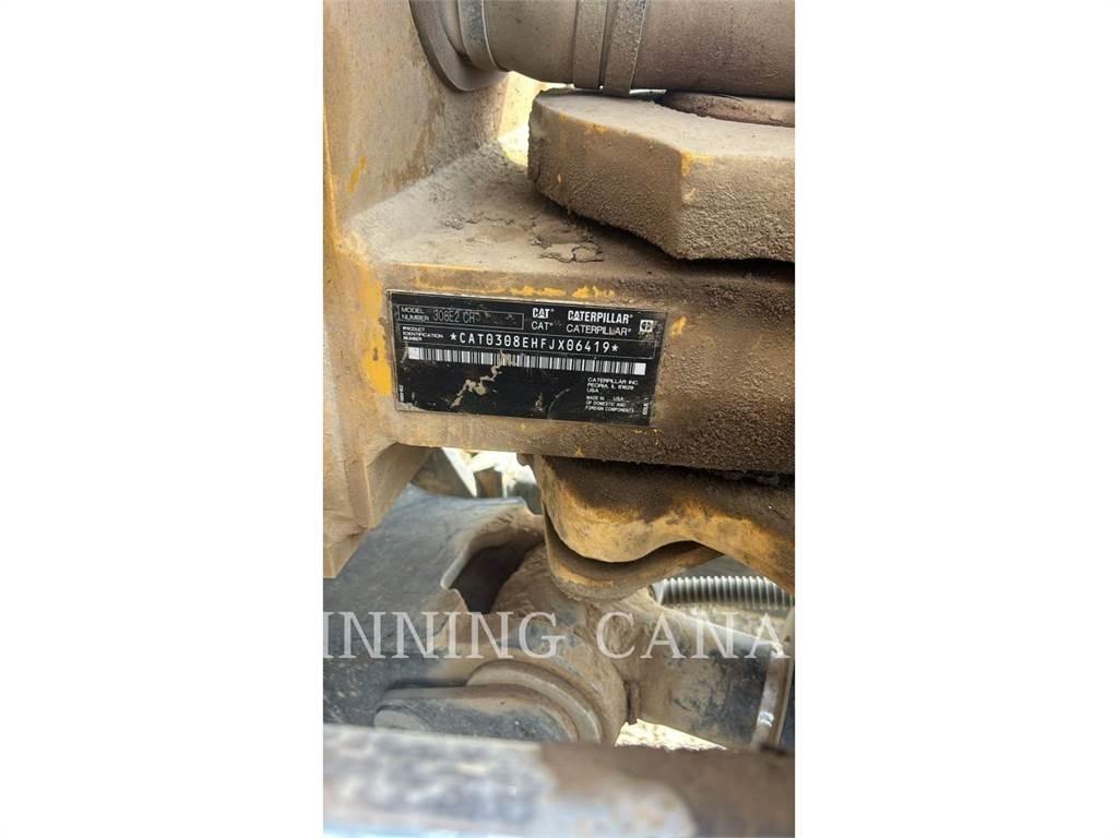 CAT 308E2 Roomikekskavaatorid