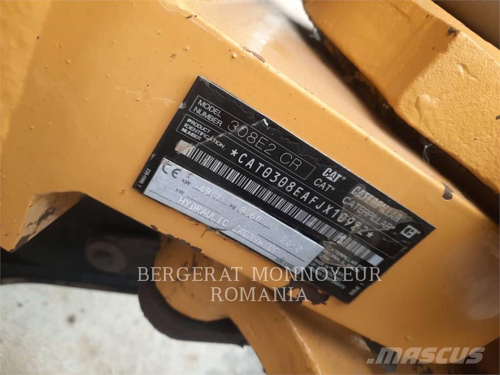 CAT 308E2CRSB Roomikekskavaatorid