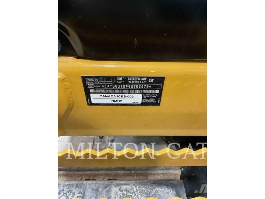CAT 310 Roomikekskavaatorid