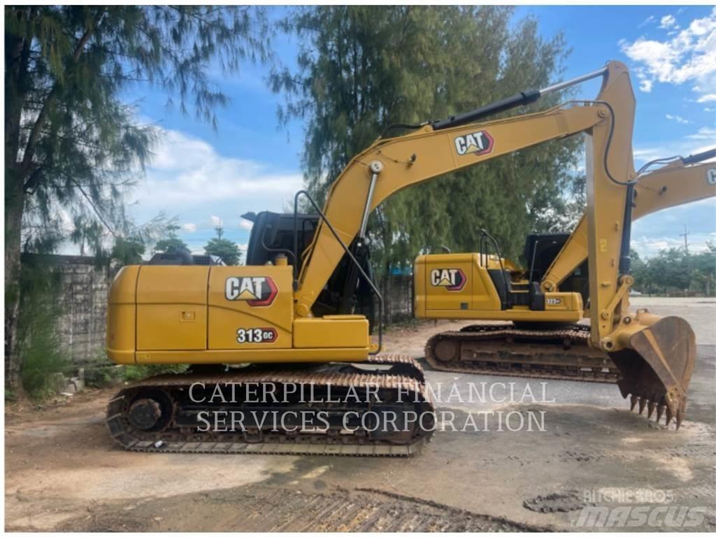 CAT 313-05GC Roomikekskavaatorid
