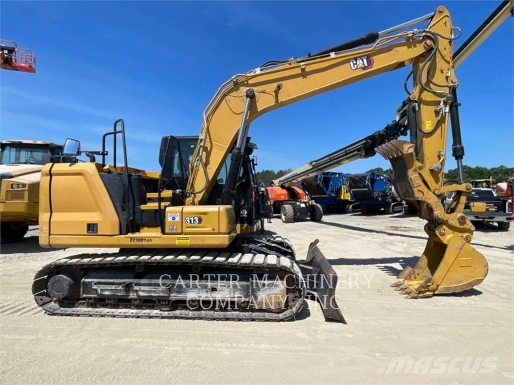 CAT 313-07 Roomikekskavaatorid