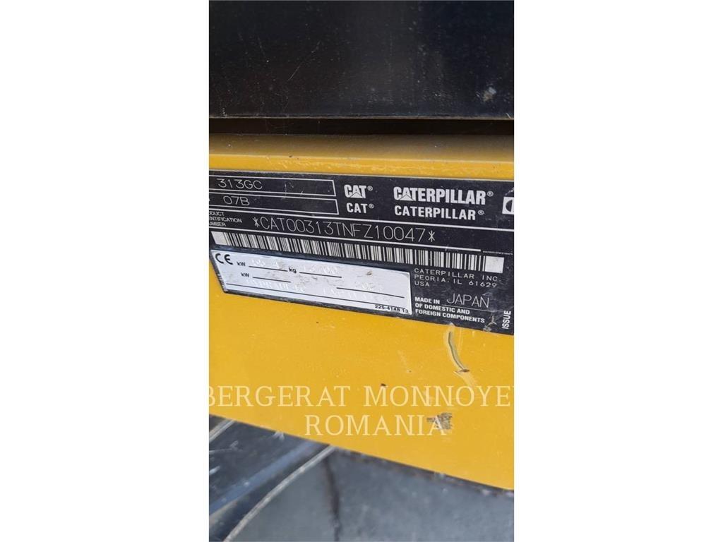 CAT 313-07GC Roomikekskavaatorid