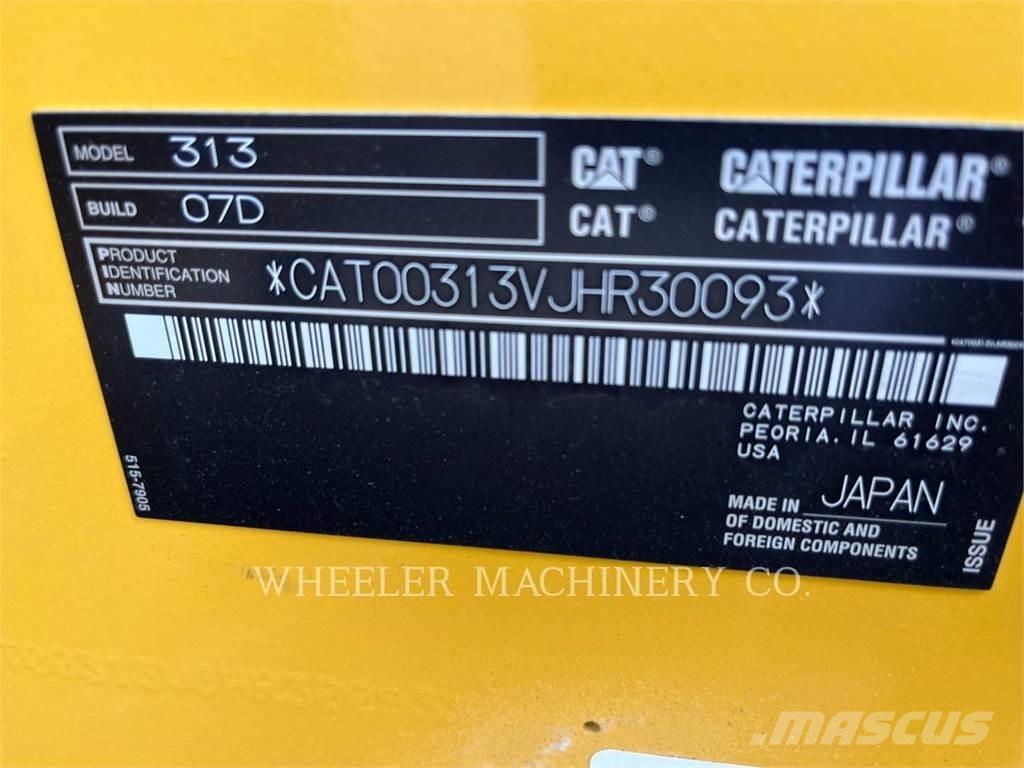 CAT 313 TH Roomikekskavaatorid