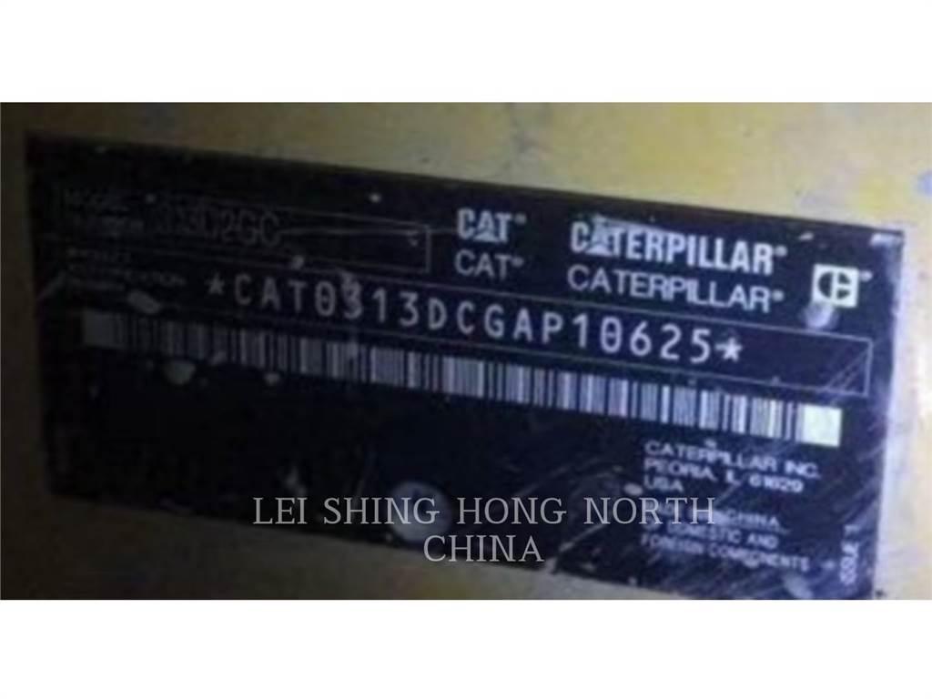 CAT 313D2GC Roomikekskavaatorid