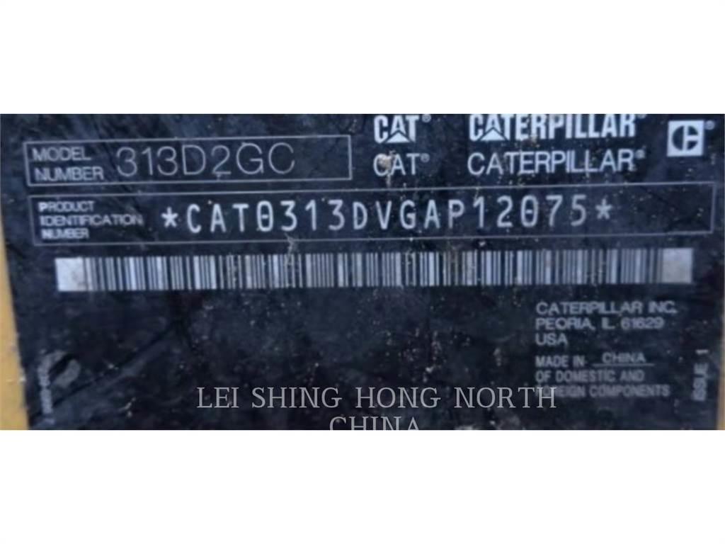 CAT 313D2GC Roomikekskavaatorid