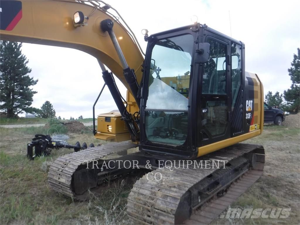 CAT 313F L Roomikekskavaatorid