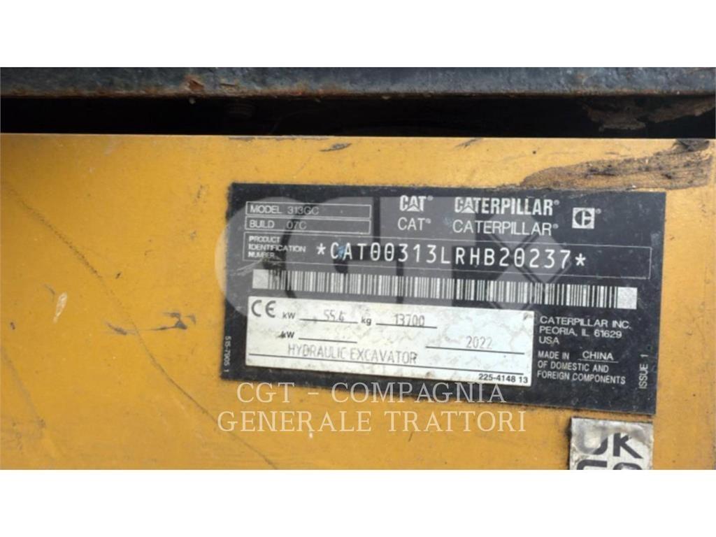 CAT 313GC Roomikekskavaatorid