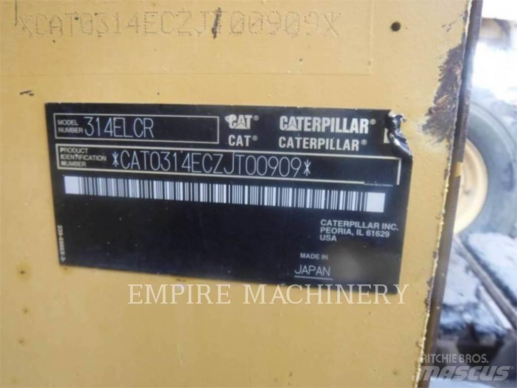 CAT 314E LCR Roomikekskavaatorid