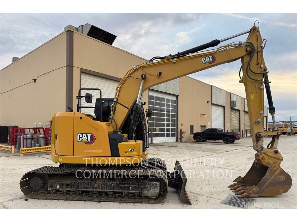 CAT 315 Roomikekskavaatorid