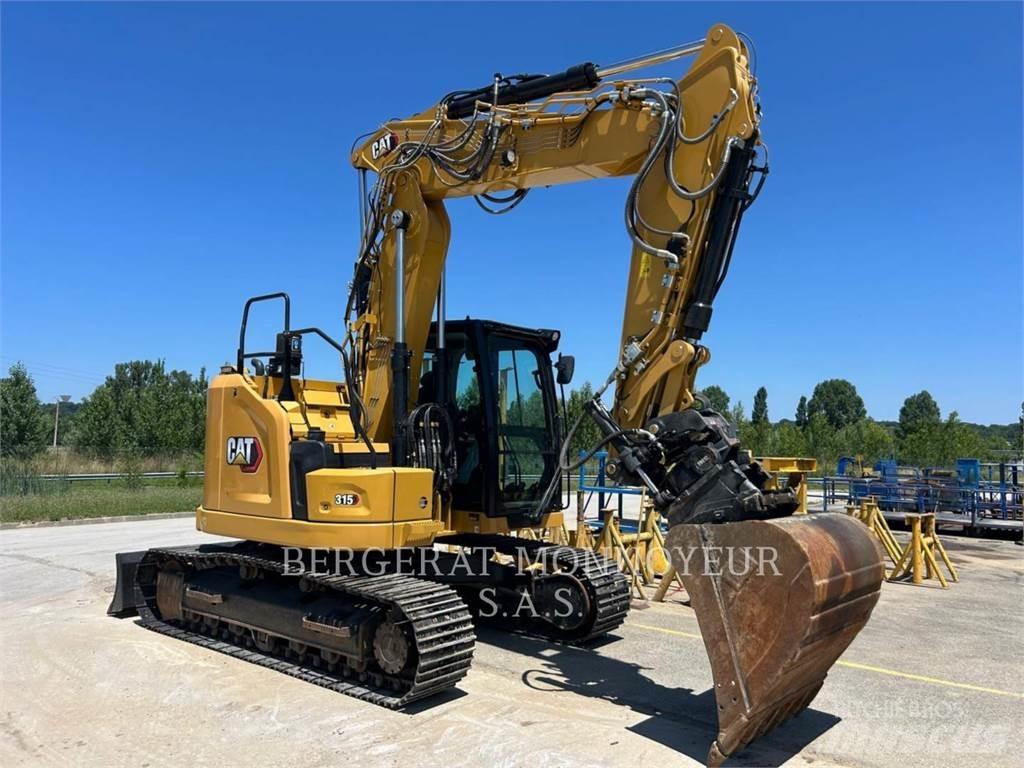 CAT 315 Roomikekskavaatorid