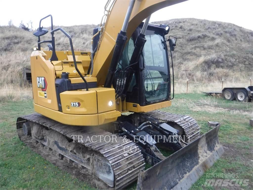 CAT 315 Roomikekskavaatorid