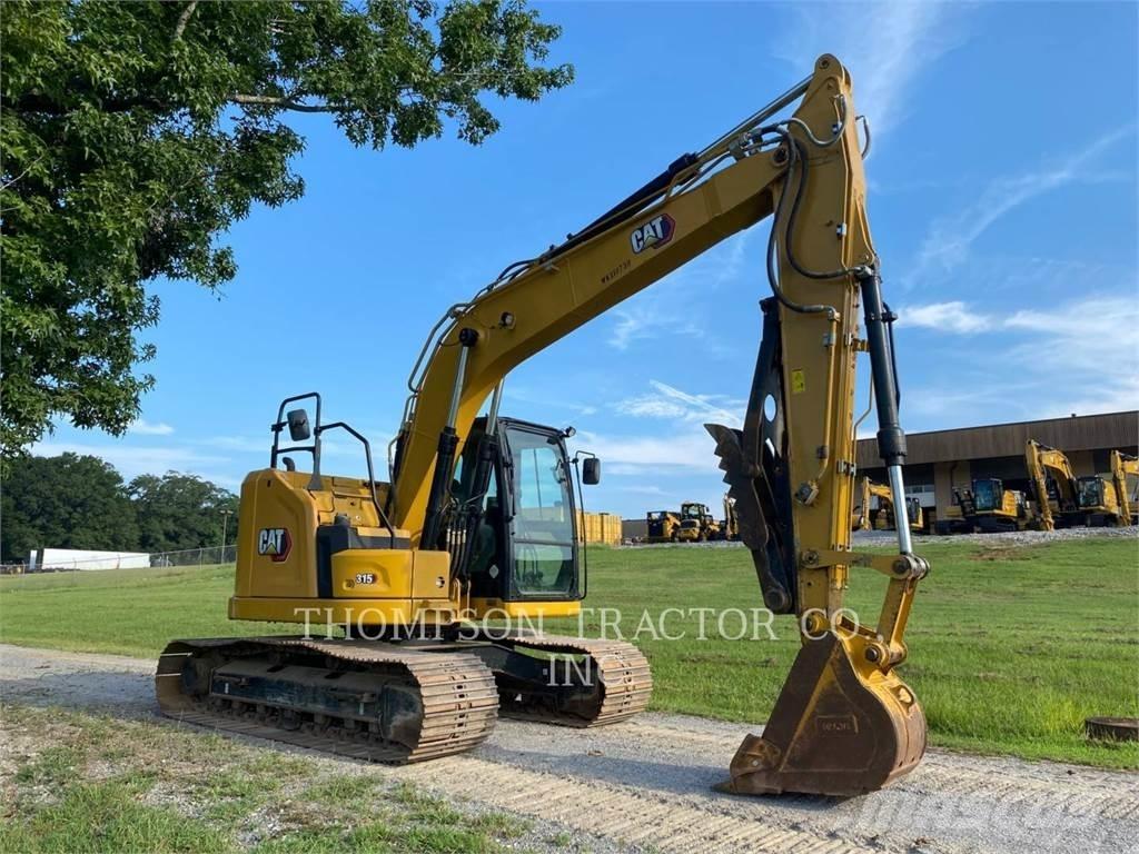 CAT 315 Roomikekskavaatorid
