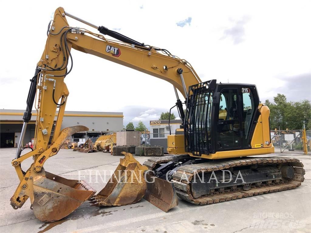 CAT 315-07 Roomikekskavaatorid
