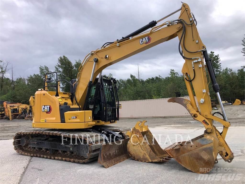 CAT 315-07 Roomikekskavaatorid