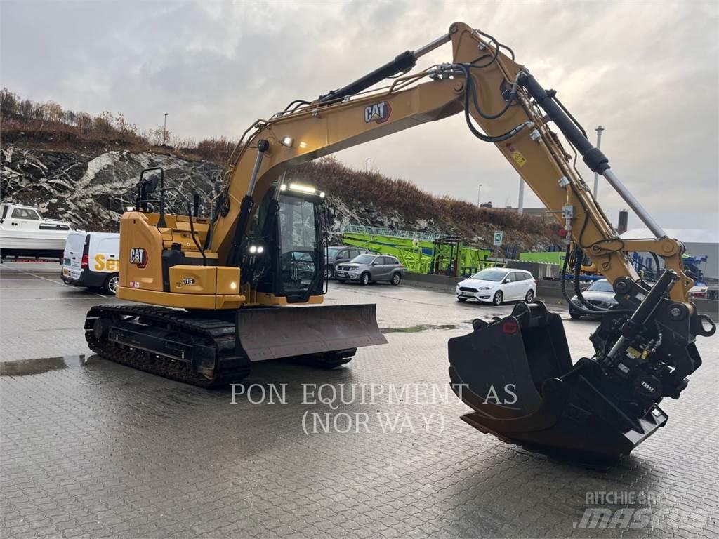 CAT 315-07 Roomikekskavaatorid
