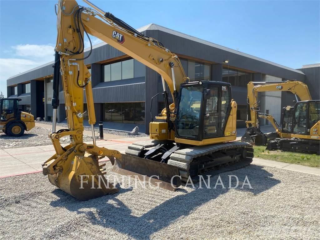 CAT 315-07 Roomikekskavaatorid