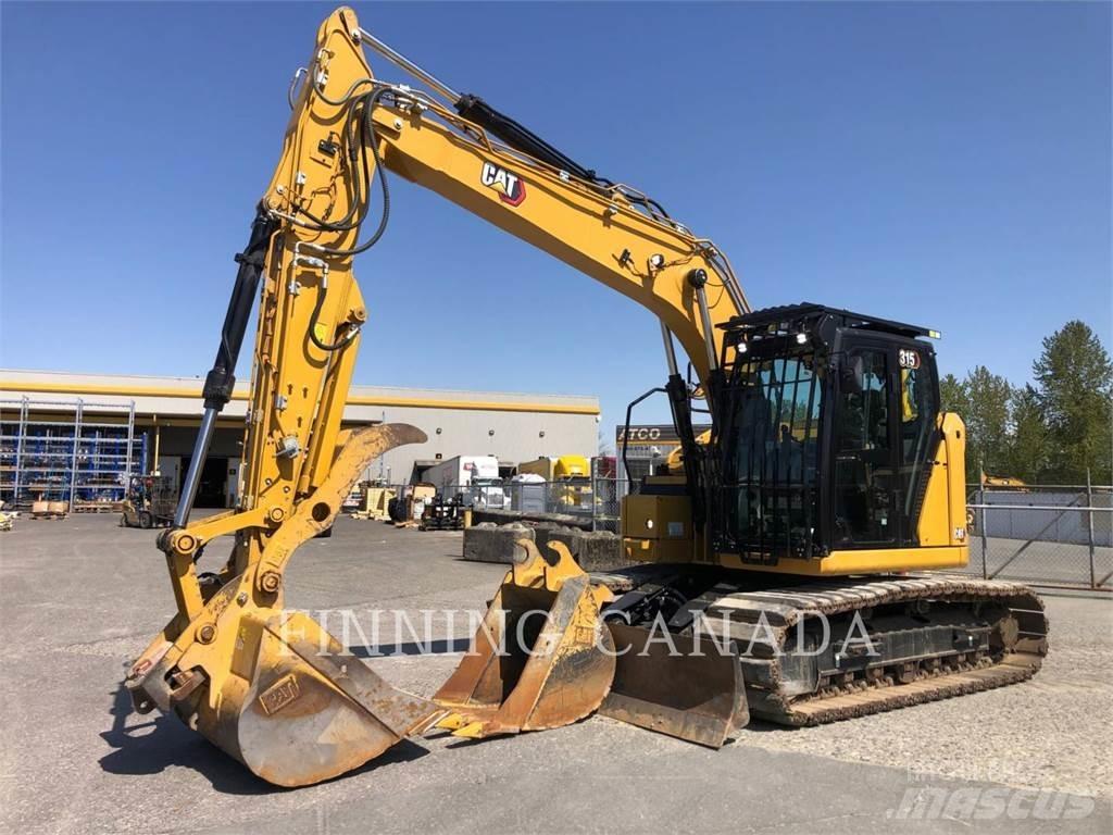 CAT 315-07 Roomikekskavaatorid