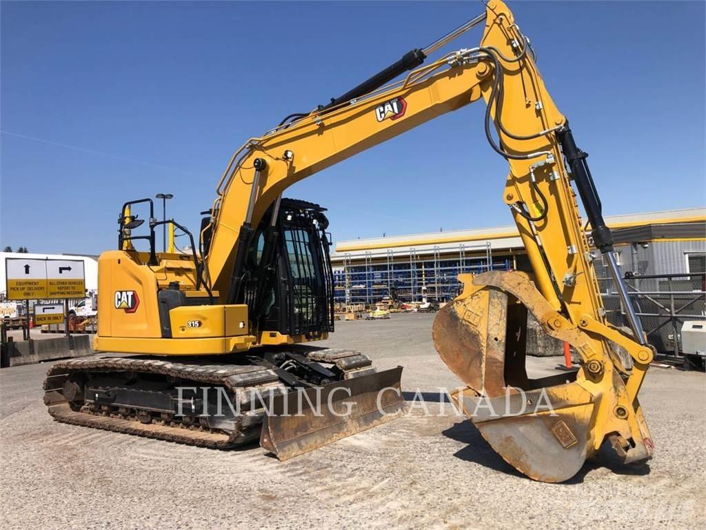 CAT 315-07 Roomikekskavaatorid