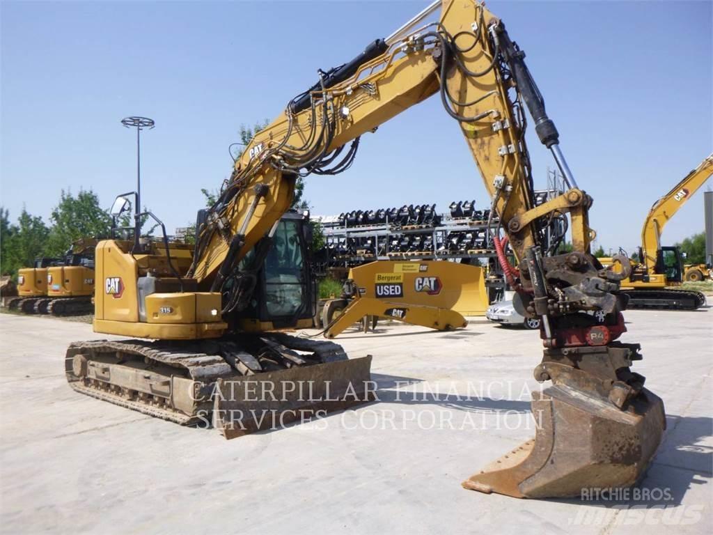 CAT 315-07 Roomikekskavaatorid