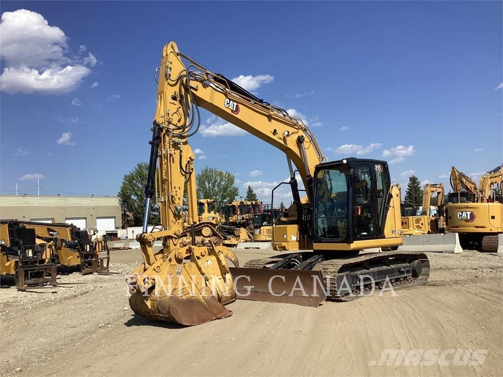 CAT 315-07 Roomikekskavaatorid