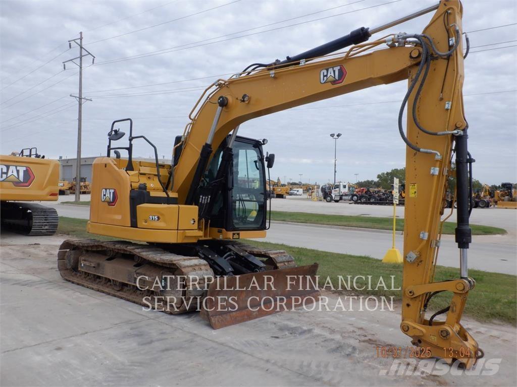 CAT 315-07 Roomikekskavaatorid