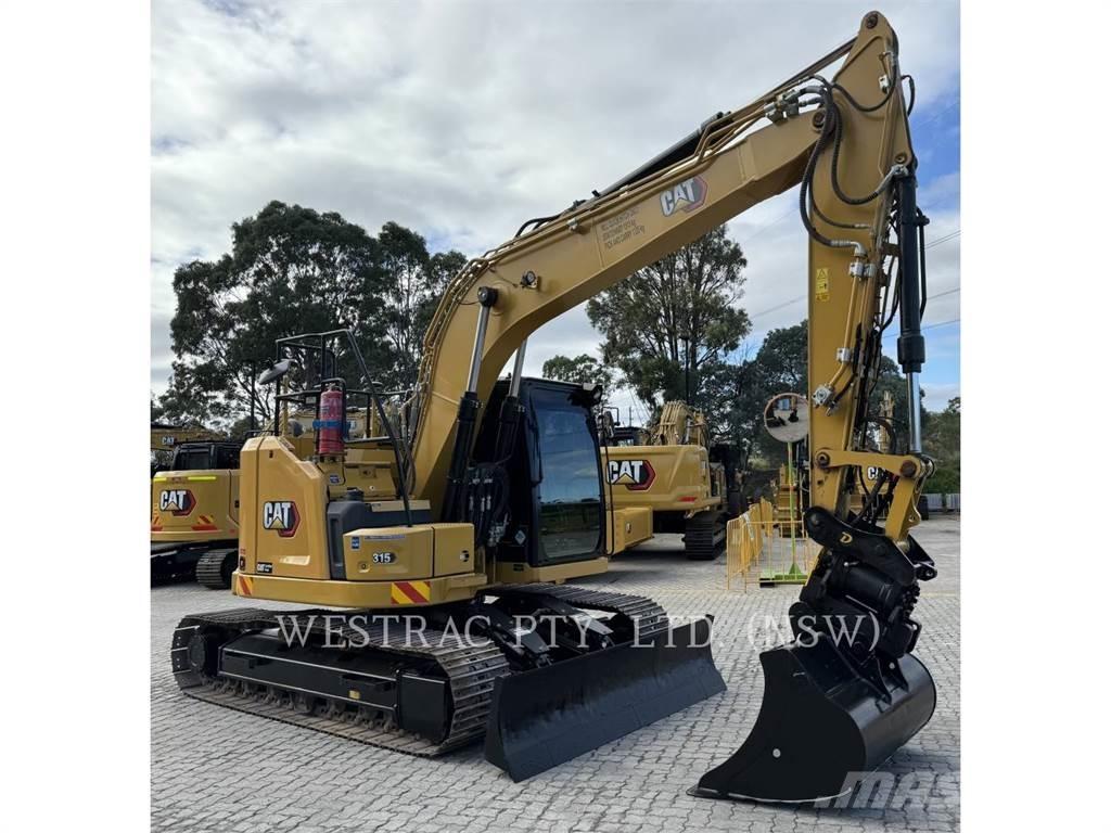 CAT 315 3D Roomikekskavaatorid