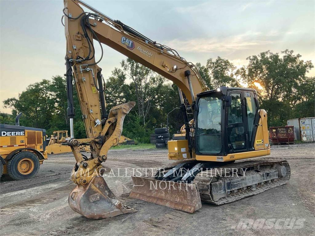 CAT 315 BPRQZ1 Roomikekskavaatorid
